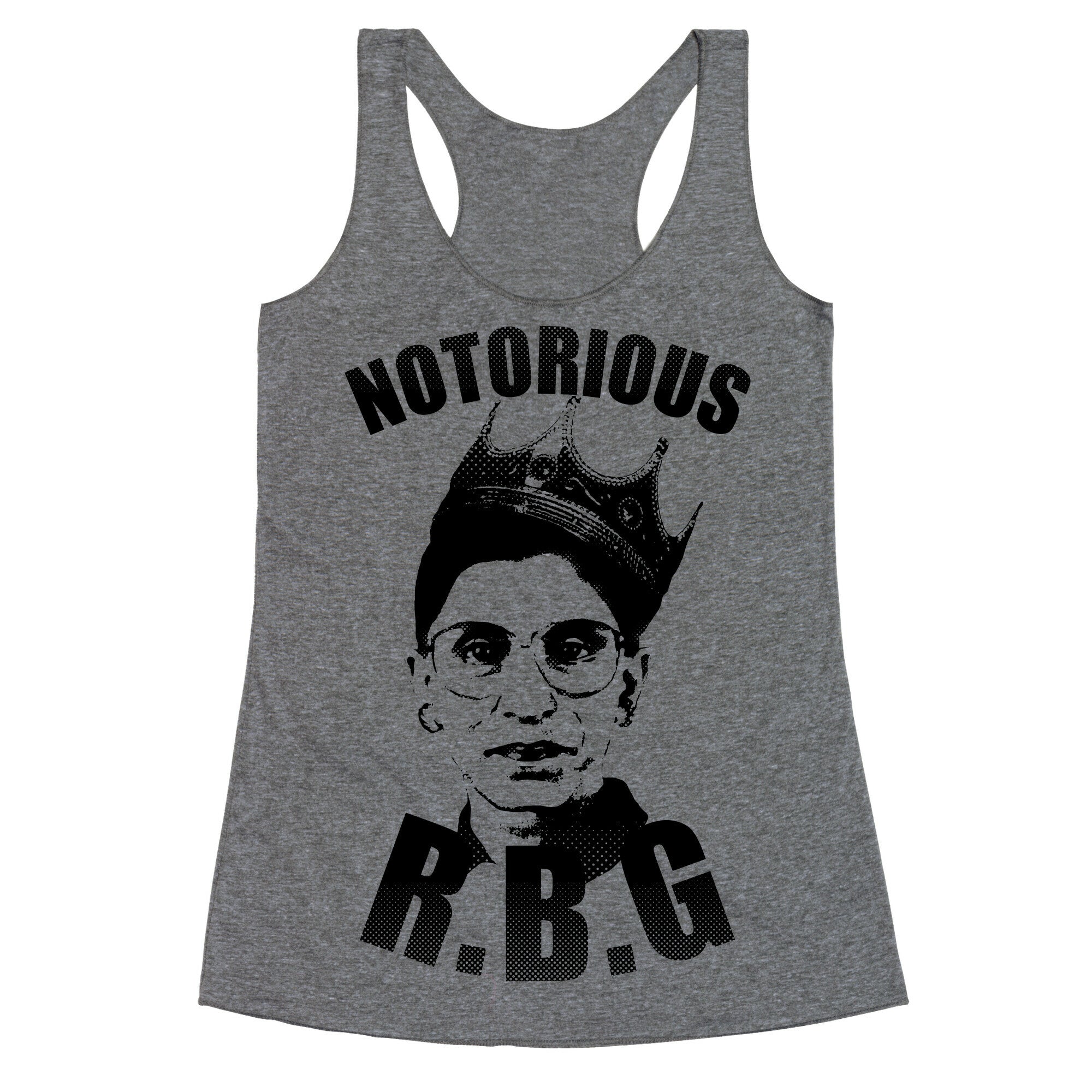 Notorious RBG (Ruth Bader Ginsburg) Racerback Tank